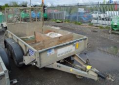 Ifor Williams GD85 8 ft x 5 ft tandem axle plant trailer
S/N: 602989