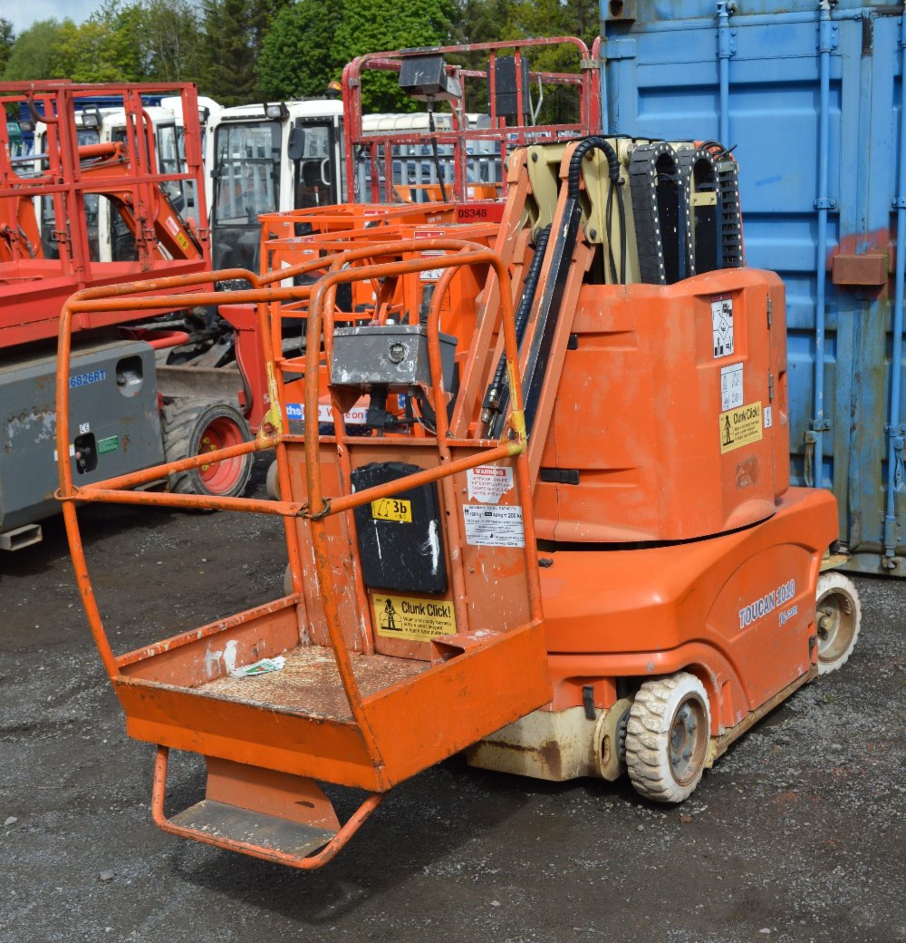 JLG Toucan 1010 8 metre electric boom lift
Year: 2006
S/N: 12548
Recorded hours: 316
A413540 - Image 2 of 2
