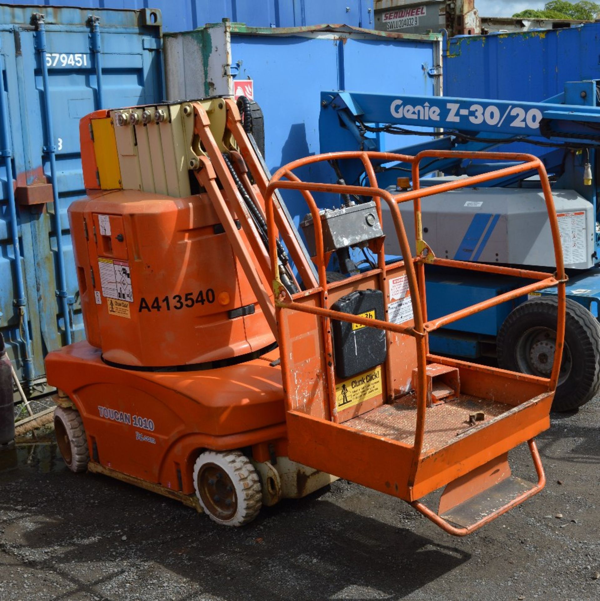 JLG Toucan 1010 8 metre electric boom lift
Year: 2006
S/N: 12548
Recorded hours: 316
A413540