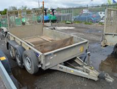 Ifor Williams GD85 8 ft x 5 ft tandem axle plant trailer
S/N: 597435