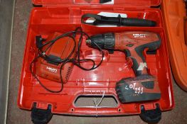 Hilti SFH22-1 cordless drill c/w charger & carry case 75324200
