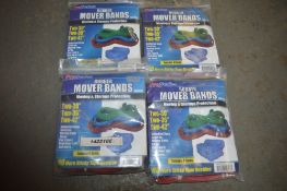 4 packs of 6 rubber bands New & unused