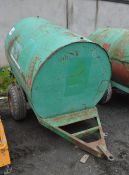 Trailer Engineering 2140 litre site tow bunded fuel bowser
c/w manual delivery pump & nozzle