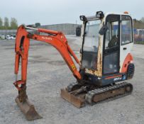 Kubota KX41-3 1.5 tonne rubber tracked mini excavator 
Year: 2007
S/N: 78126
Recorded hours: 2160