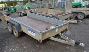 Indespension 10 ft x 6 ft tandem axle plant trailer
S/N: 43204  Trailer Locked - No Key