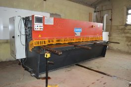 Carter QC12K 6mm by 3200mm down stroking hydraulic guillotine