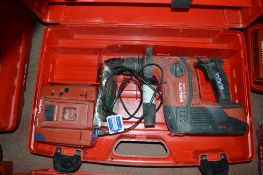 Hilti TE6-A36 cordless rotary hammer drill c/w charger & carry case TE6 0573H