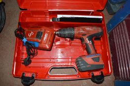Hilti SFH 23A cordless drill c/w charger & carry case BOH659H