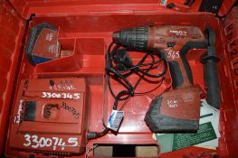 Hilti SF 151A cordless drill c/w charger, spare battery & carry case BOD 0345H