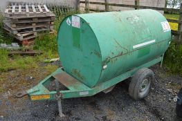 Trailer Engineering 250 gallon fast tow bunded fuel bowser c/w hand pump, delivery hose & nozzle
