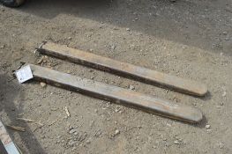 Pair of 5 ft fork extensions A351026