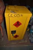 Chemicals cabinet c/w keys CC05H