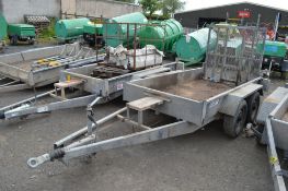 Indespension AD2000 tandem axle 8 ft x 4 ft  plant trailer 3048563