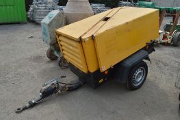Atlas Copco XAS46 diesel driven mobile air compressor
Year: 2003
S/N: 30427250
Recorded hours: