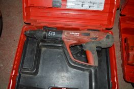 Hilti DX460 nail gun c/w carry case 201396