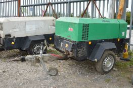 Ingersoll Rand 7/41 diesel driven air compressor Year: 2008 S/N: 425860 Recorded hours: 1952