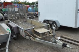 Indespension AD2000 tandem axle 8 ft x 4 ft  plant trailer A247086