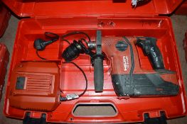 Hilti TE6-A36 cordless rotary hammer drill c/w charger & carry case TE6 0584H