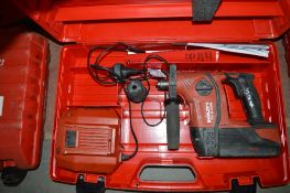 Hilti TE6-A36 cordless rotary hammer drill c/w charger & carry case TE6 0666H