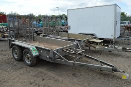 Indespension AD2000 tandem axle 8 ft x 4 ft  plant trailer A410347