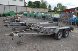 Indespension AD2000 tandem axle 8 ft x 4 ft  plant trailer 211987