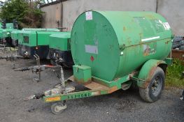 Trailer Engineering 500 gallon fast tow bunded fuel bowser c/w hand pump, delivery hose & nozzle