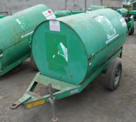 Trailer Engineering 250 gallon site tow fuel bowser
c/w hand pump, delivery hose & nozzle