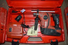 Hilti TE6-A36 cordless rotary hammer drill c/w carry case & charger TE60664H