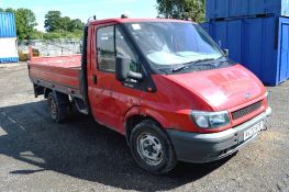 Ford Transit 90 300 dropside van
Registration Number: MV02 NTE
Date of Registration: 21.06.2002