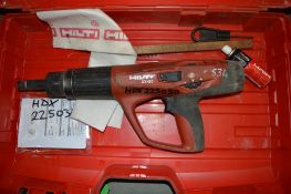 Hilti DX460 nail gun c/w carry case HDX 225030