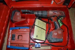 Hilti SFH 151A cordless drill c/w charger, spare battery & carry case BOD0265H