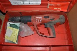 Hilti DX460 nail gun c/w carry case HDX 161603