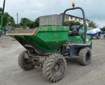 2007 Benford Terex 3 tonne swivel skip dumper