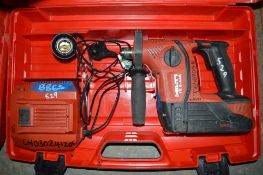 Hilti TE6-A36 cordless rotary hammer drill c/w charger & carry case TE6 0704H