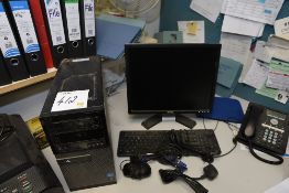 Dell Optiplex 790 desktop personal computer
c/w keyboard, mouse & monitor
**Hard drive erased NO