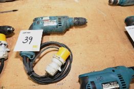 Makita HP1621 110v hammer drill