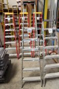 5 tread aluminium step ladder