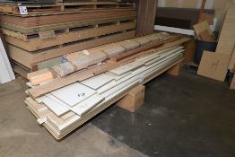 Quantity of panel off cuts & soft wood mouldings