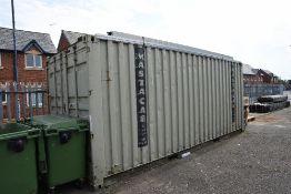 20 ft steel shipping container