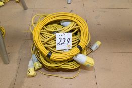 7 -110v extension cables