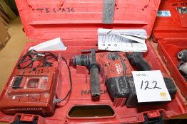 Hilti TE6-A36 36v cordless rotary hammer drill
c/w carry case & charger