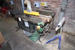 Circular saw bench
c/w roller conveyor & ball conveyor