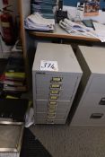 Bisley 10 drawer steel document unit