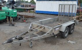 Indespension 8ft x 4ft twin axle plant trailer
A516478