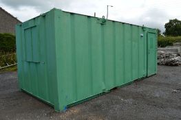 21 ft x 8 ft steel A/V site office
c/w keys
A448642