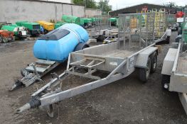 Indespension 8ft x 4ft twin axle plant trailer
S/N: 064250
3011503