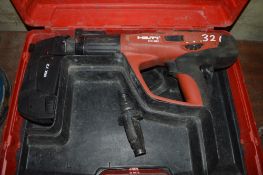 Hilti DX460 nail gun c/w carry case & cassette A454061