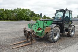 JCB 535  - 125 Hi Viz 12.5 metre telescopic handler  
Year: 2008
S/N: 1510145
Recorded Hours: