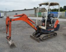 Kubota KX36-3 1.5 tonne rubber tracked mini excavator
Year:
S/N: 77166
Recorded Hours: 2002