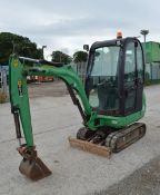 JCB 8018 1.5 tonne rubber tracked mini excavator
Year: 2009
S/N: 1545535
Recorded Hours: 1687